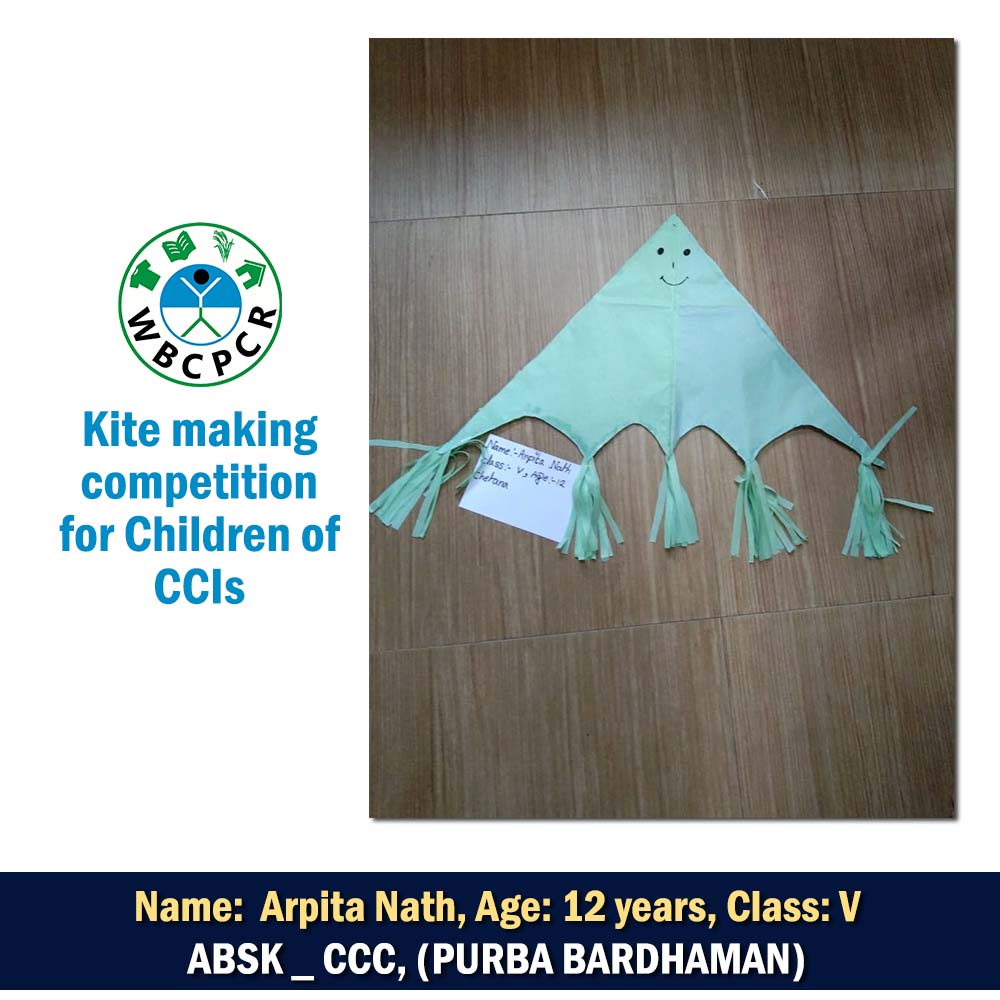 Kite making competition for Children of CCIs